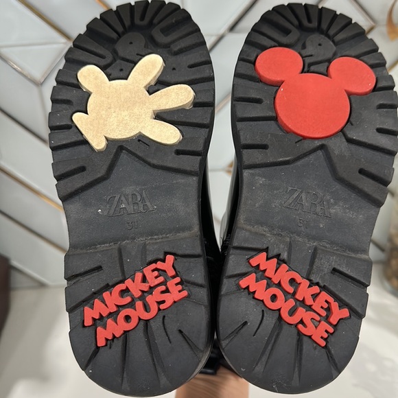 Zara mini mouse ankle boots girls size 1. - Picture 8 of 10